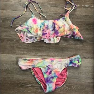 Full VS bikini tie dye look!